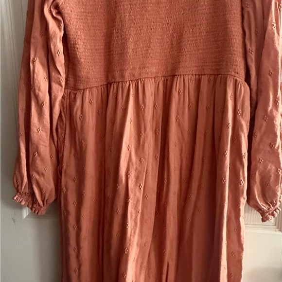 Old Navy Terracotta Textured Dress - Picture 7 of 7